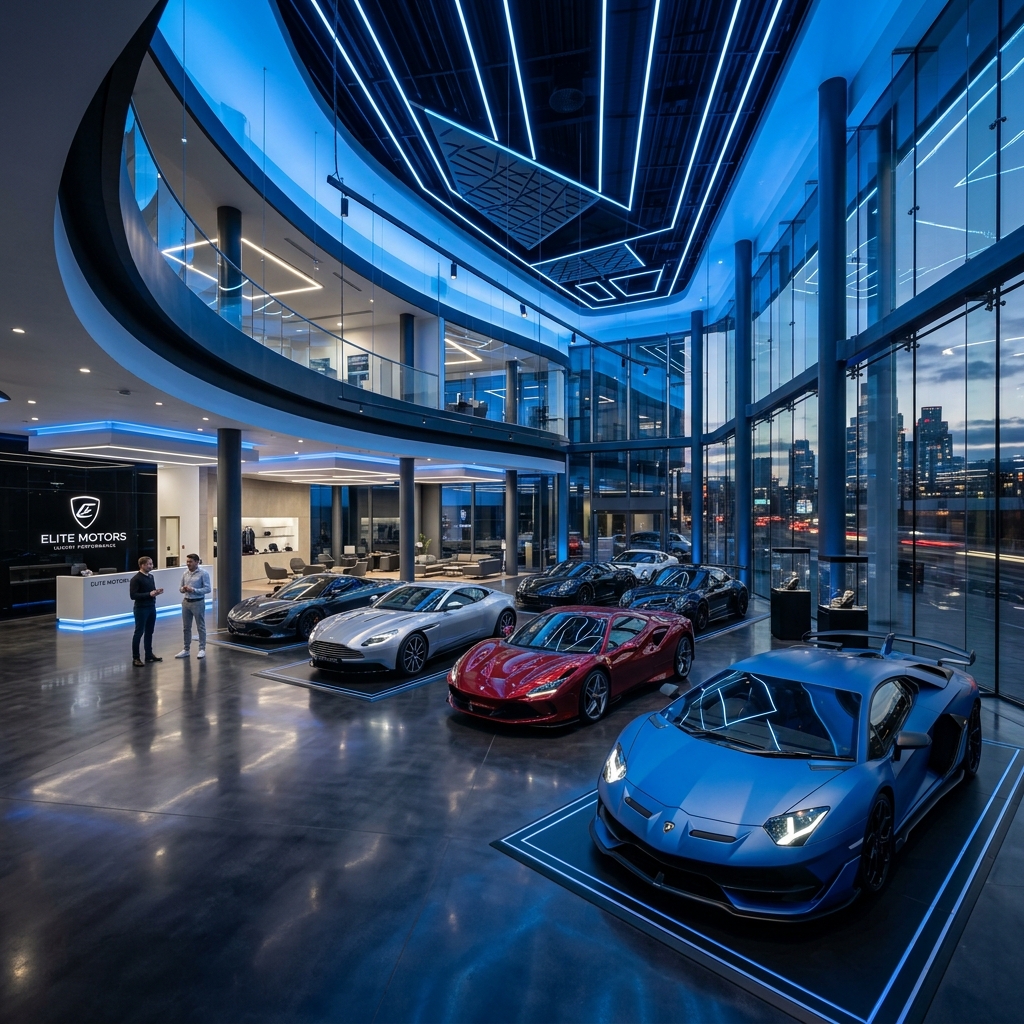 Luxury Car Showroom